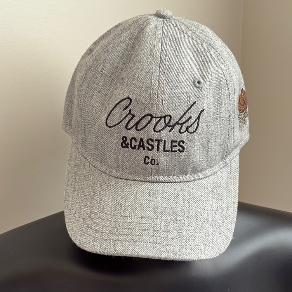 Crooks & Castles Light Gray Hat